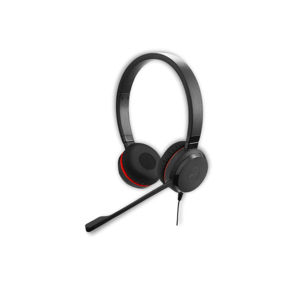 Jabra Evolve 30 II Stereo Wired Headset (USB & 3.5mm) | Noise-Canceling | Lightweight & Comfortable