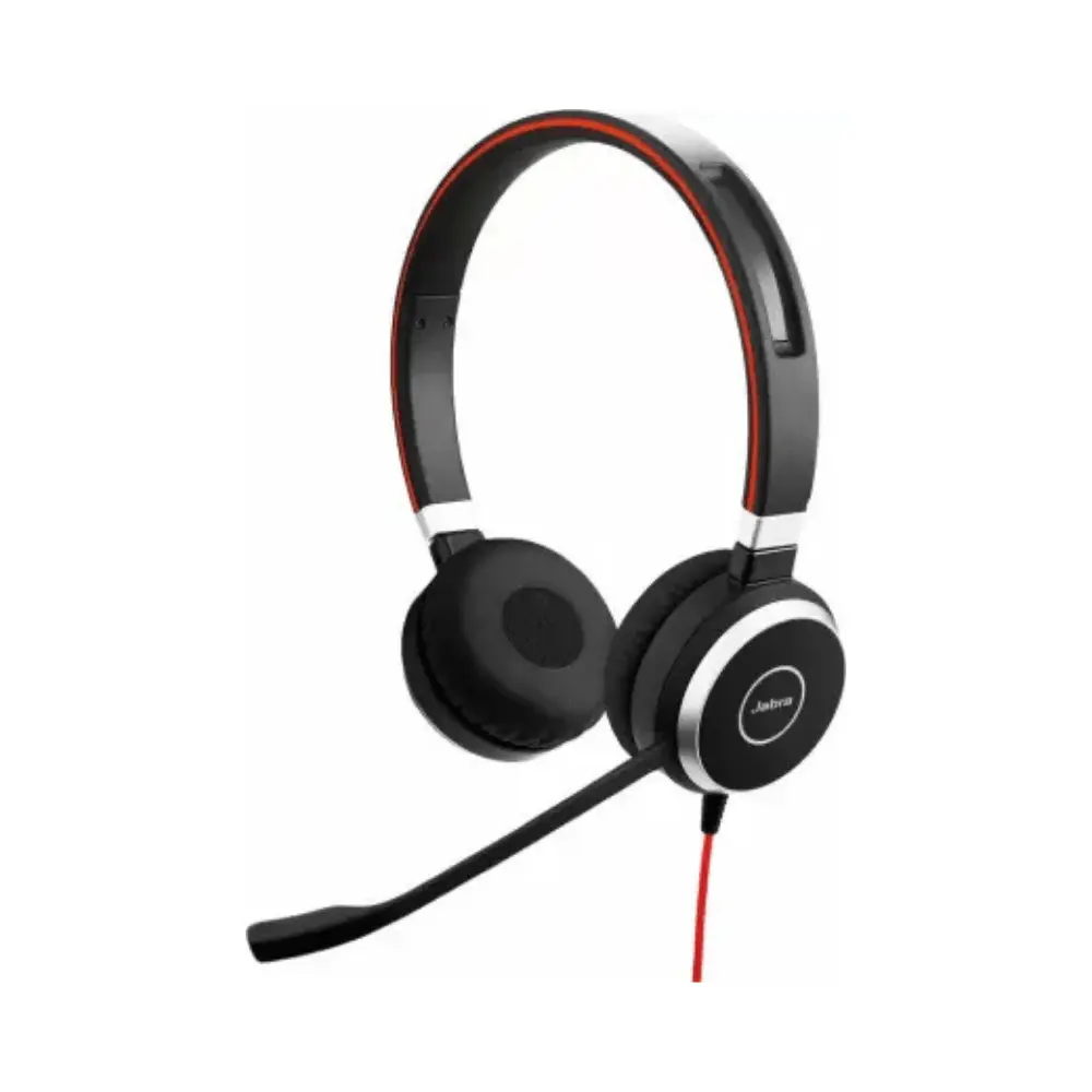 Jabra Evolve 40 MS Stereo USB-C Wired Headset | On-Ear | Noise-Canceling Mic | 2-Year Warranty