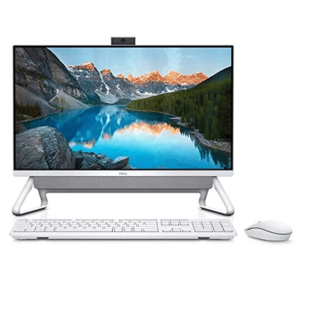 Inspiron 24 5400 All-in-One Desktop (11th Gen i5, 8GB RAM, 1TB HDD, 23.8" FHD Touch Display, Windows 11, Silver)