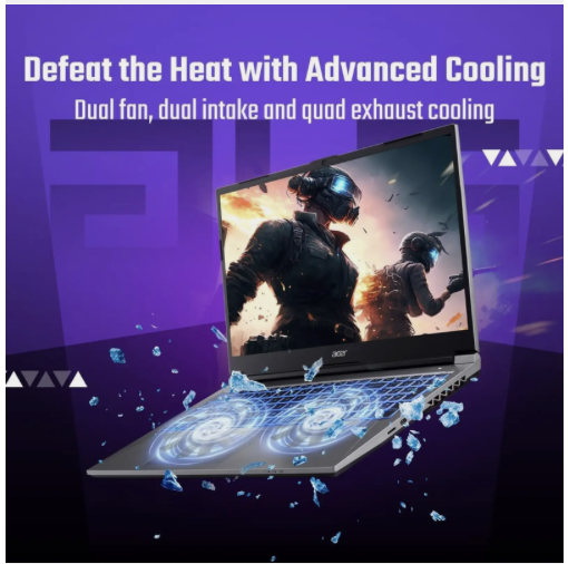 acer SmartChoice ALG, 13th Gen Intel Core i5-13420H, NVIDIA GeForce RTX 3050-6GB DDR6, 16GB RAM, 512