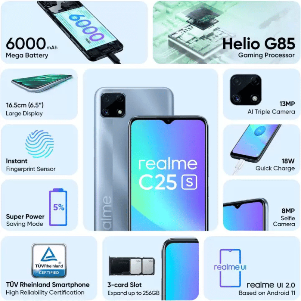 Realme C25s 4GB/128GB