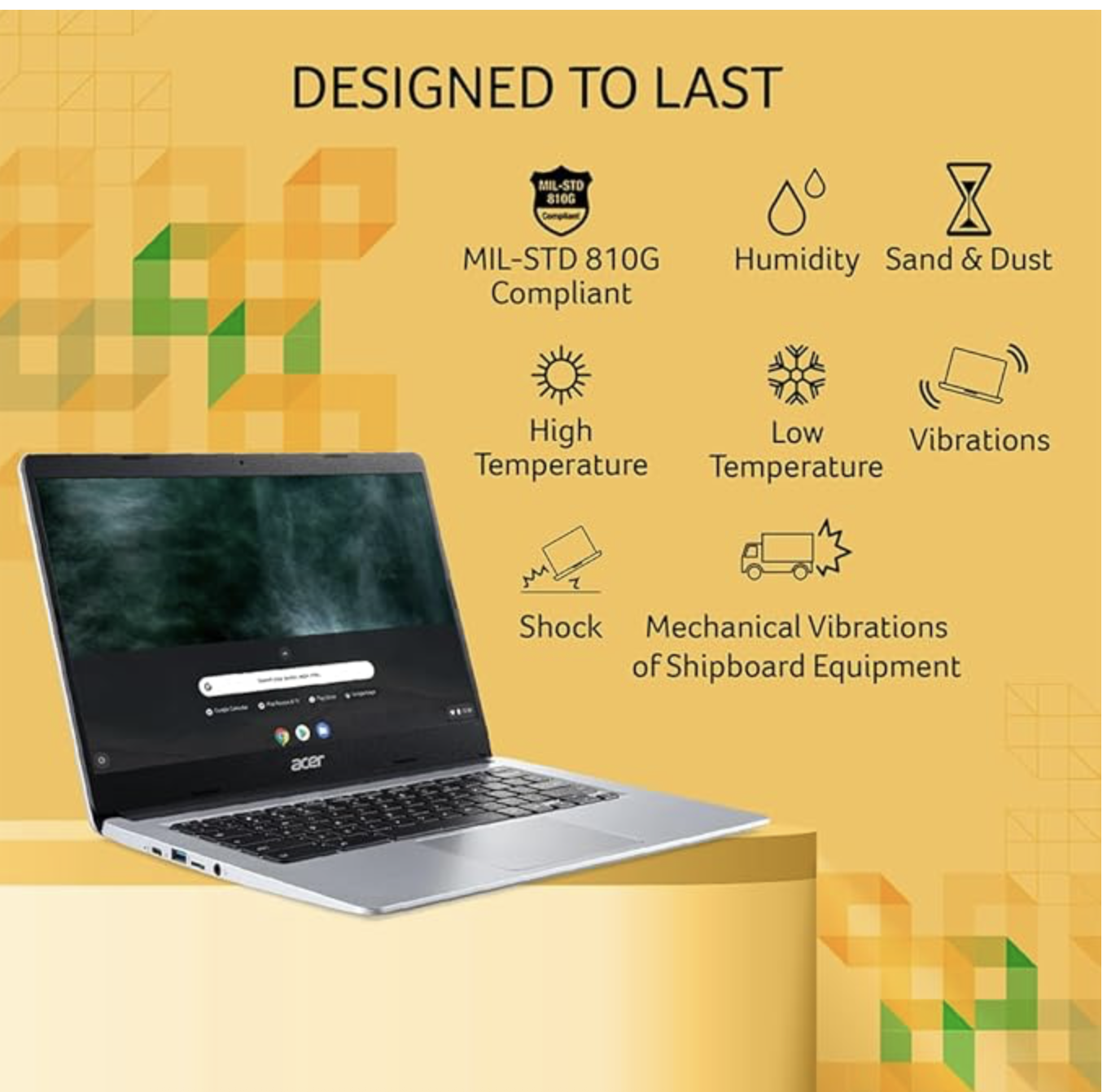 Acer Chromebook Intel Celeron Dual Core N4500 - (8 GB/64 GB EMMC Storage/Chrome OS) CB314-3H-C5QE/ C