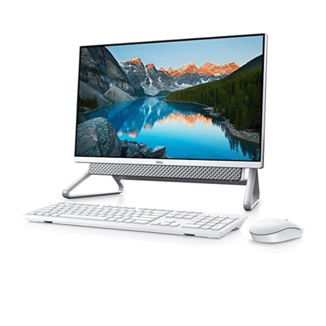 Inspiron 24 5400 All-in-One Desktop (11th Gen i5, 8GB RAM, 1TB HDD, 23.8" FHD Touch Display, Windows 11, Silver)